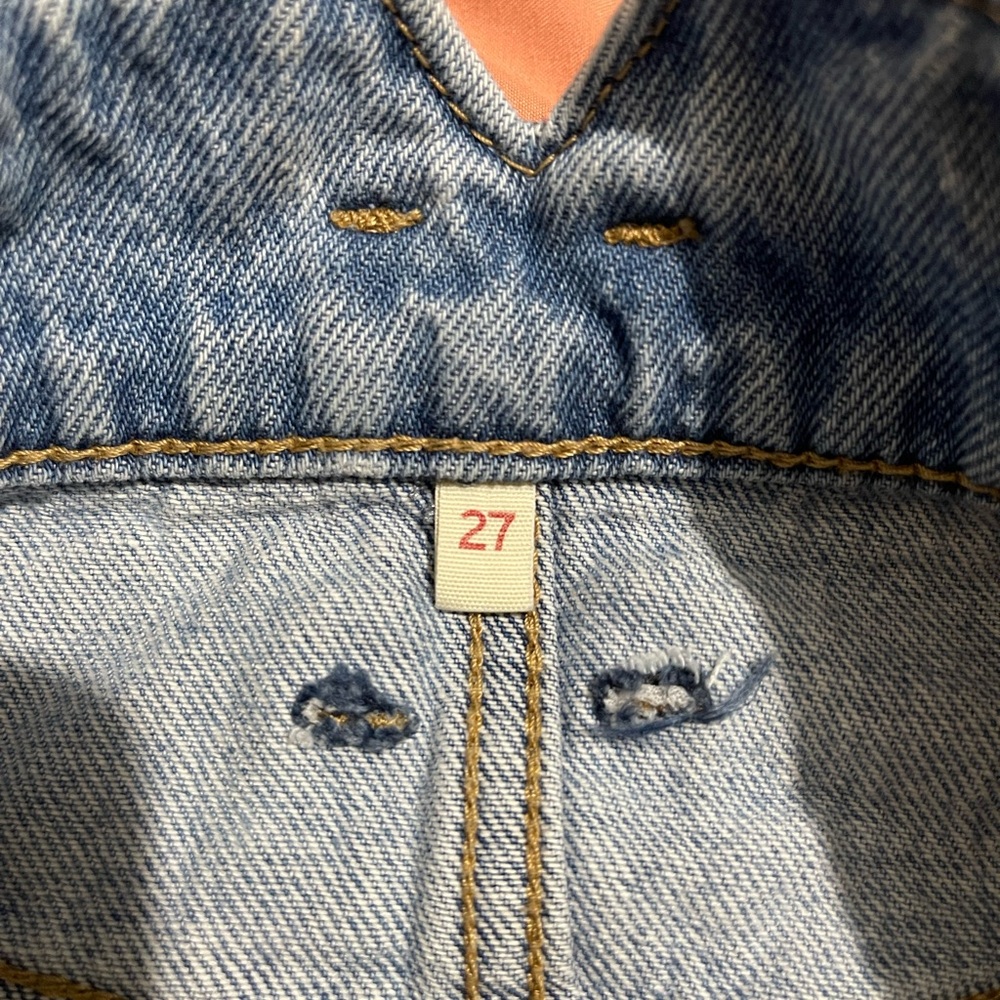 Levi's High Rise Denim Skirt - Picture 4 of 5